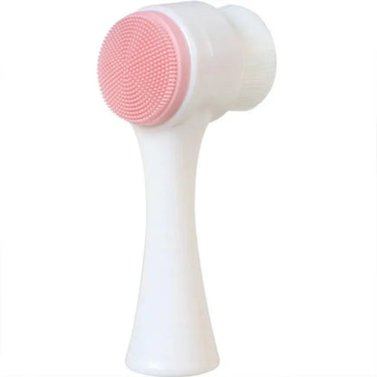 Dual-Sided Silicone Paw Cleaner & Massage Brush - Perfect for Healthy Coats and Claws!