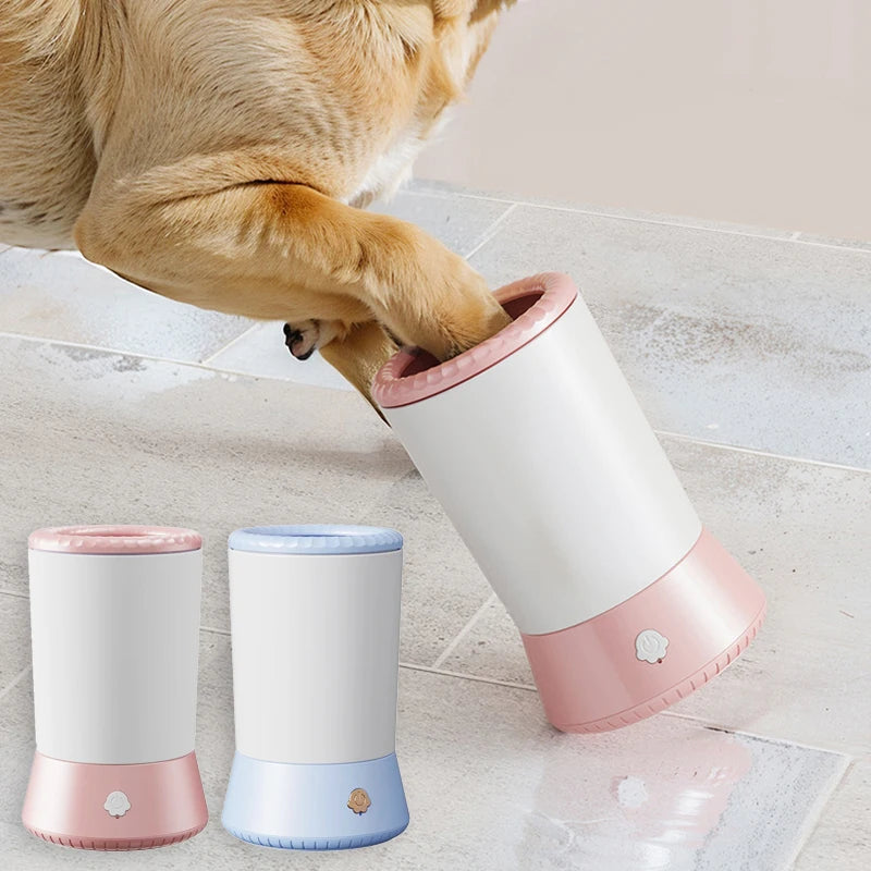 Revolutionary Automatic Dog Paw Washer - USB Rechargeable Pet Paw Cleaner & Massager